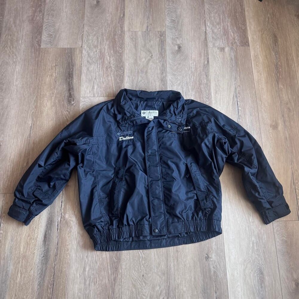 Columbia-sportswear Men's Black and Navy Jacket